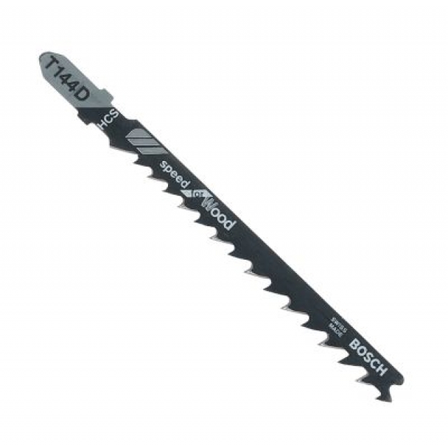 BOSCH JIGSAW BLADE 100MM BASIC WOOD BLADE (PK5)